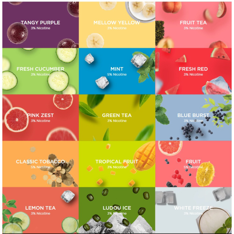 What’s New in the RELX Flavor Lineup? 3 What’s New in the RELX Flavor Lineup?