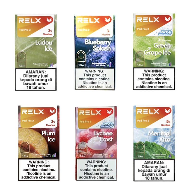 RELX Pods USA: Availability and Options 3 RELX Pods USA: Availability and Options