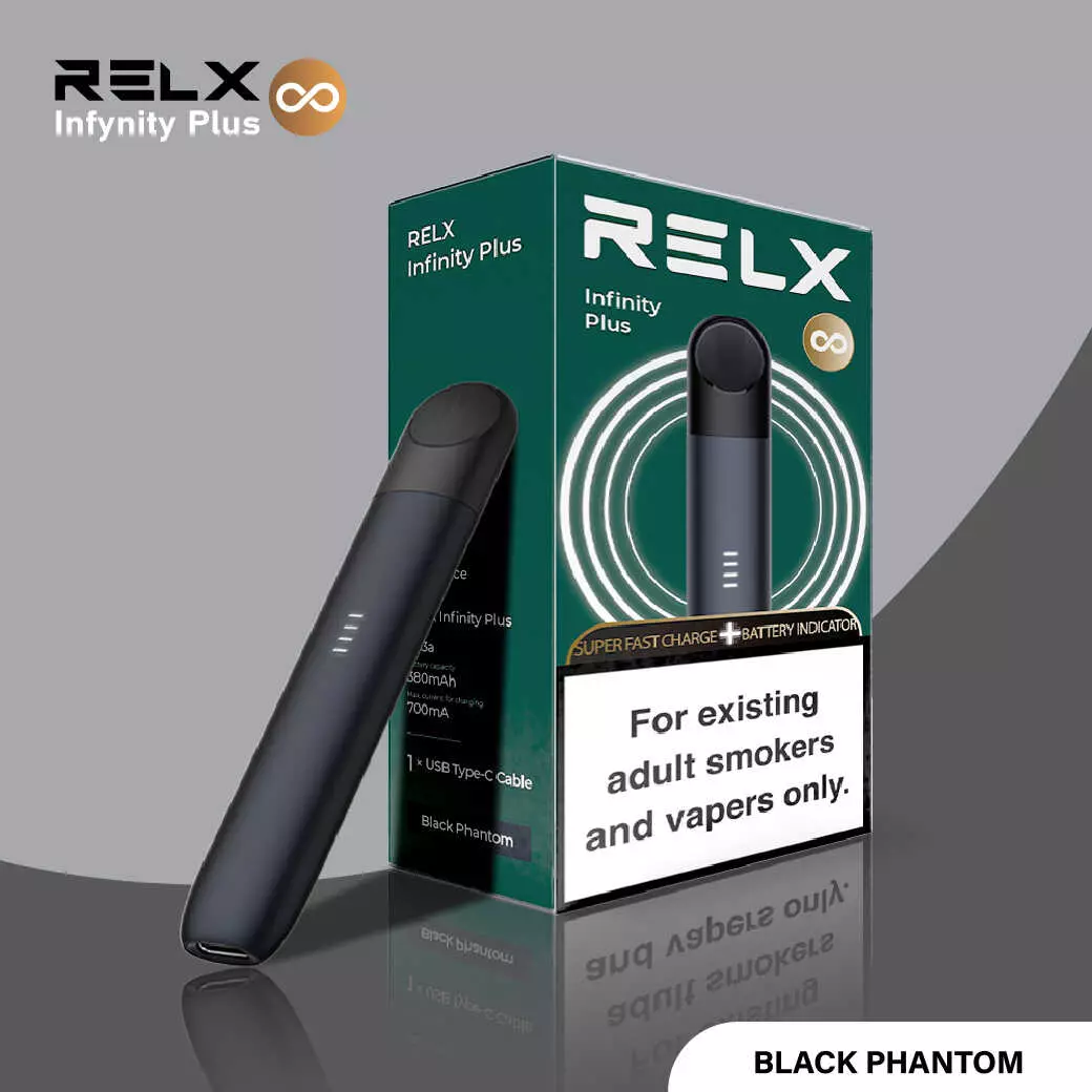 The Science Behind RELX's Leak-Proof Pod Technology 1 Relx Infinity Plus Black Phantom