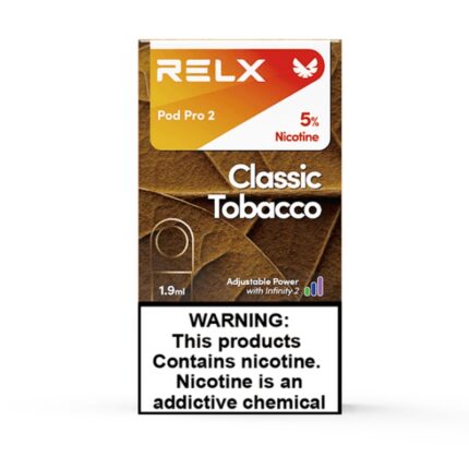 RELX Infinity 2 Pod Pro 3% Nicotine Bulk Buy Wholesale - Classic Tobacco