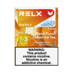 RELX Pod Pro 2 Infinity 3 Pods 3% Nicotine Bulk Buy Wholesale - Hand Punch Lemon Ice Tea