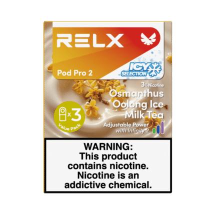 RELX Pod Pro 2 Infinity 3 Pods 3% Nicotine Bulk Buy Wholesale - Osmanthus Oolong Ice Milk Tea