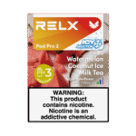 RELX Pod Pro 2 Infinity 3 Pods 3% Nicotine Bulk Buy Wholesale - Watermelon Coconut Ice Milk Tea